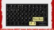 Hebrew Keyboard Stickers Model ? - Opaque Black