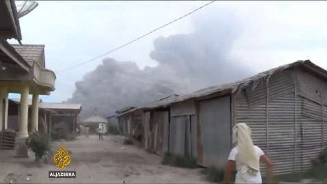 Witnessing an Indonesian volcano eruption