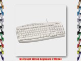 Microsoft Wired Keyboard ( White)