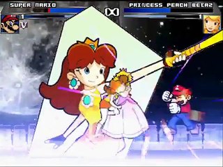 Mario vs Princess Peach