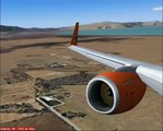 Mango airlines landing in Cape Town FS2004