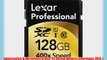 Lexar Professional 400x 128GB SDXC UHS-I Flash Memory Card LSD128CTBNA400