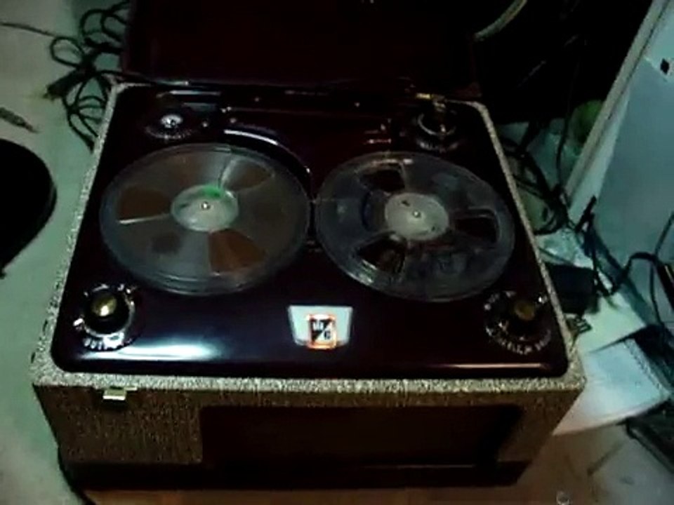 Webcor 2010 tube (toob) reel-to reel