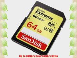 SanDisk Extreme 64GB UHS-I/U3 SDXC Memory Card Up To 60MB/s Read-SDSDXN-064G-G46 [Newest Version]