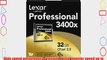 Lexar Professional 3400x 32GB CFast 2.0 Card (Up to 510MB/s Read) w/Image Rescue 5 Software