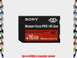 Sony 16GB MS PRO-HG DUO HX High Speed Memory Stick (MSHX16B/MN)