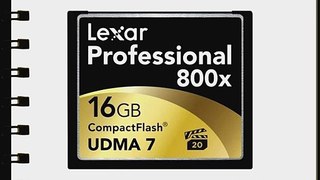 Lexar Professional 800x 16GB CompactFlash Memory Card 2-Pack LCF16GCTBNA8002