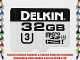 Delkin 32GB microSD Memory Card 660X 99MB/s UHS-I U3 (DDMSD66032GB)