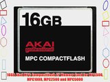16GB Akai MPC CompactFlash CF Memory Card for MPC500 MPC1000 MPC2500 and MPC5000
