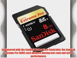 SanDisk Extreme Pro 8  GB SDHC Flash Memory Card SDSDXP1-008G