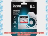 Lexar Platinum II 8 GB  80x CompactFlash Memory Card LCF8GBBSBNA080