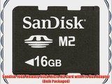 Sandisk 16GB Memory Stick Micro M2 Card with Pro Duo Adapter (Bulk Packaged)