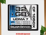 Delkin 32 GB CF 1050X UDMA 7 Cinema Memory Card (DDCF1050-32 GB)