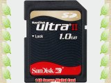 SanDisk SDSDH-1024-901 1 GB Ultra II Secure Digital Memory Card (Retail Package)