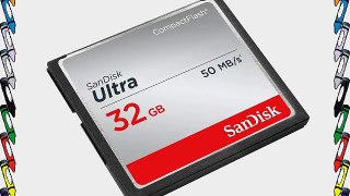 SanDisk Ultra 32GB Compact Flash Memory Card Speed Up To 50MB/s- SDCFHS-032G-G46 (Label May