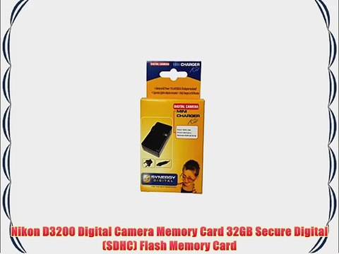 Nikon D3200 Digital Camera Memory Card 32GB Secure Digital (SDHC) Flash Memory Card