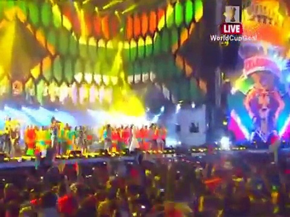 Cérémonie d'ouverture Coupe du monde 2010 avec Shakira Waka waka