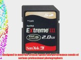 SanDisk 2 GB SDSDX3-2048-901 Extreme III SD Memory Card (Retail Package)