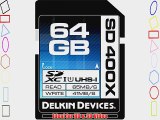 Delkin 64GB 400X SDXC UHS-I Memory Card (DDSD400-64GB)