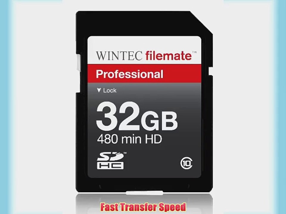 32GB Class 10 SDHC High Speed Memory Card For CANON EOS REBEL T2I and T1I EF-S Cameras. Perfect