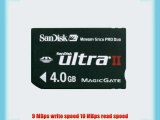 Sandisk 4GB Ultra II Memory Stick PRO DUO (SDMSPDH-4096 bulk)