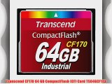 Transcend CF170 64 GB CompactFlash (CF) Card TS64GCF170