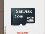 SanDisk 32GB MicroSDHC High Speed Class 4 Card with MicroSD to SD Adapter and SanDisk Mobile