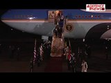 US PRESIDENT OBAMA ARRIVES IN SOUTH AFRICA