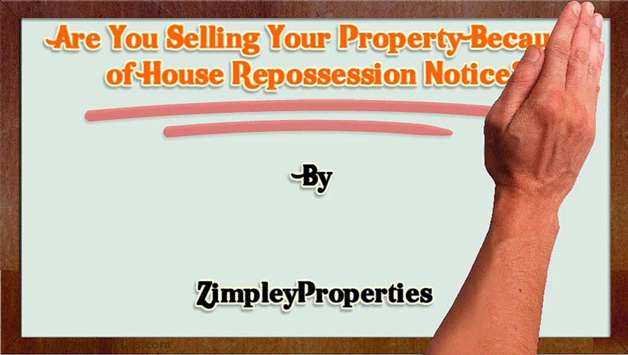 Selling A Property: House Repossession
