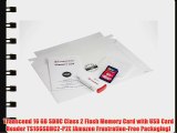 Transcend 16 GB SDHC Class 2 Flash Memory Card with USB Card Reader TS16GSDHC2-P2E [Amazon
