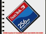 256MB Sandisk CF (Compact Flash) Card SDCFB-256 (CAW)