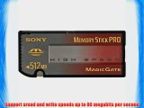 Sony MSX-512N 512 MB High Speed Memory Stick PRO Media (Retail Package)