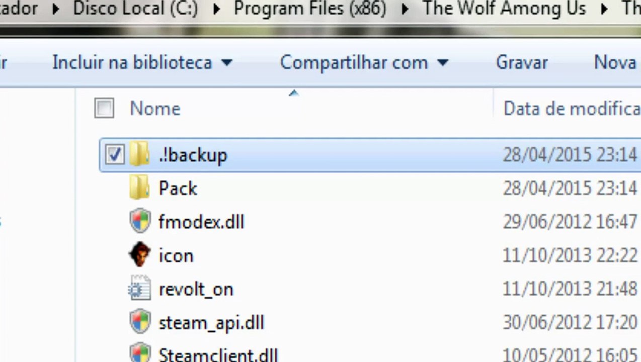 Como resolver: "TheWolfAmongUs.exe parou de funcionar"