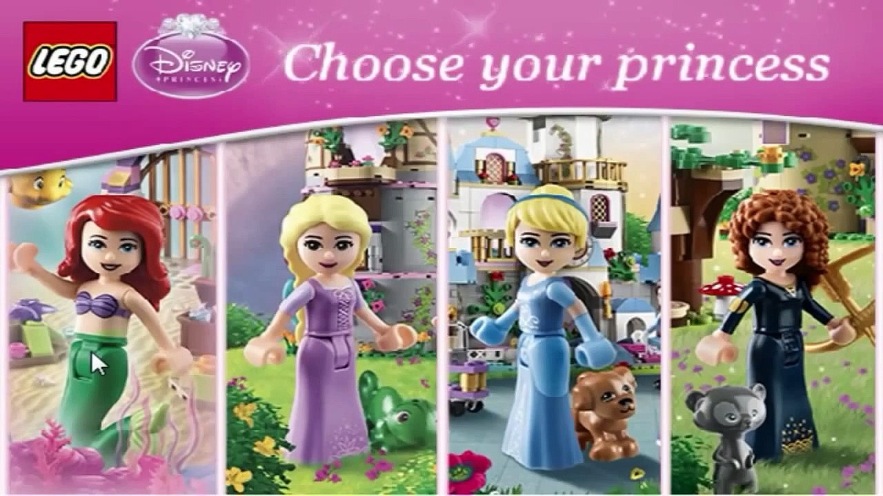 ♥ LEGO Disney Princess Treasure Hunt (New Lego Disney Princess Video Game)