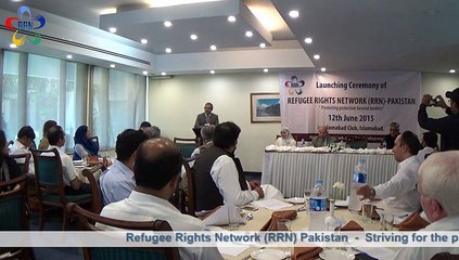 Launching Ceremony: RRN-Pakistan
