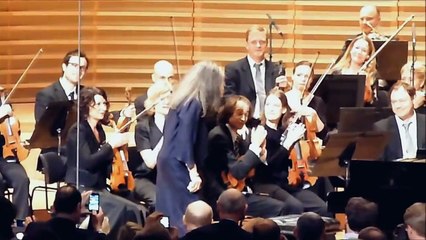 Claudio Abbado and Martha Argerich in 2013