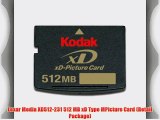 Lexar Media XD512-231 512 MB xD Type MPicture Card (Retail Package)