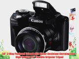 Canon PowerShot SX500 IS 16.0 MP Digital Camera with 30x Wide-Angle Optical Image Stabilized