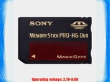Sony MS-EX1G 1GB Memory Stick Pro-HG Duo