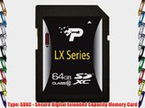 64GB Secure Digital Extended Capacity Class 10 SDXC Memory card for Canon PowerShot G12 10