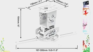 QualGear PRB-717-WHT Universal Ceiling Mount Projector Accessory