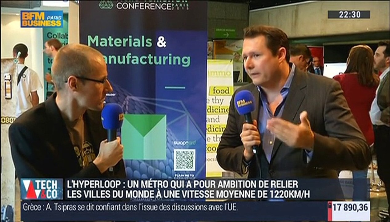 Hyperloop, "un métro ultra rapide qui reliera toutes les villes du monde" (3/6) : Benjamin Joffe - 25/06