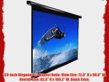 Elite Screens VMAX2 Series Electric Drop Down Projection Screen 120-inch Diagonal 4:3 Model: