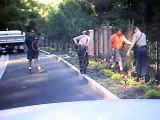 Animal Control Dash Cam Video - Deer stuck in fence rescue