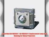 Electrified AN-MB60LP / AN-MB60LP/1 Replacement Lamp with Housing for Sharp Projectors