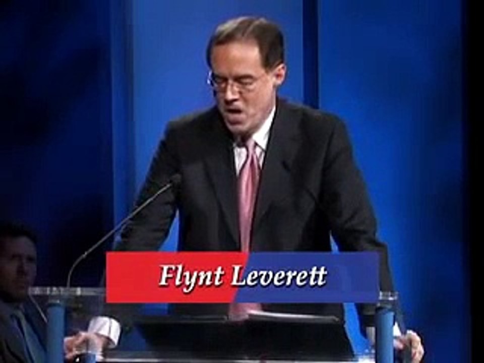 Middle East Democracy Debate: Flynt Leverett 2/12-Intelligence Squared U.S.