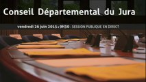 Conseil départemental du Jura - DM1 - 26 juin 2015