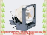 Electrified SP-LAMP-LP770 / VLT-X300LP Replacement Lamp with Housing for Infocus Projectors