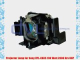 Projector Lamp for Sony VPL-CX85 190 Watt 2000 Hrs UHP