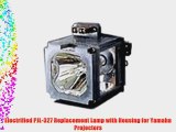 Electrified PJL-327 Replacement Lamp with Housing for Yamaha Projectors